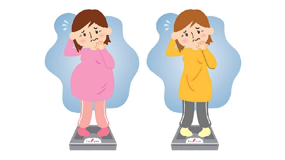 الحمل وزيادة الوزن